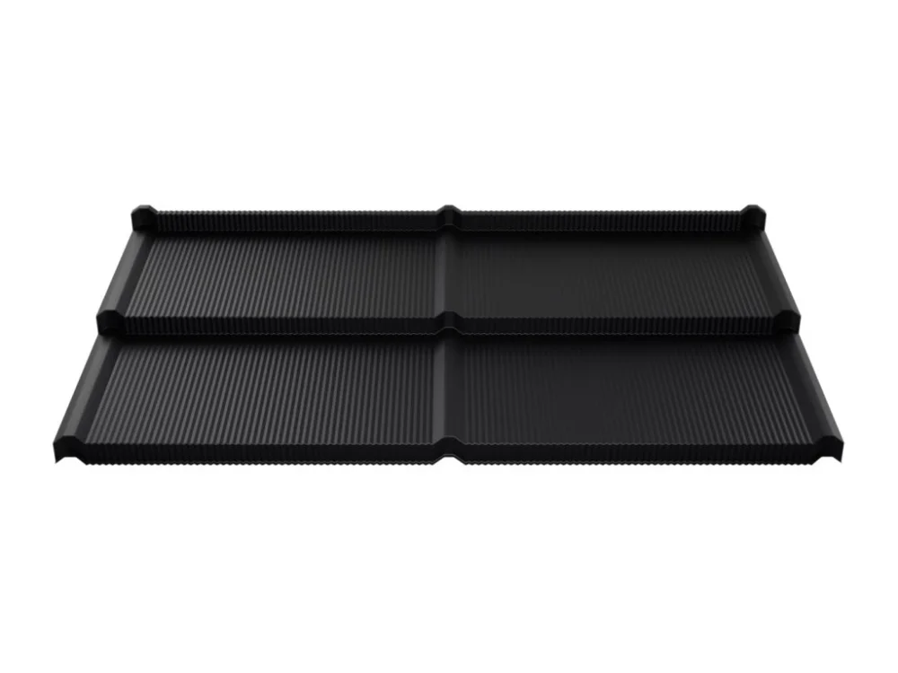 Plechová krytina Blachotrapez KUGA LINE taška 725 x 1236 x 0,5 mm - PLADUR Plus matná Jen Po Omezenou Doba