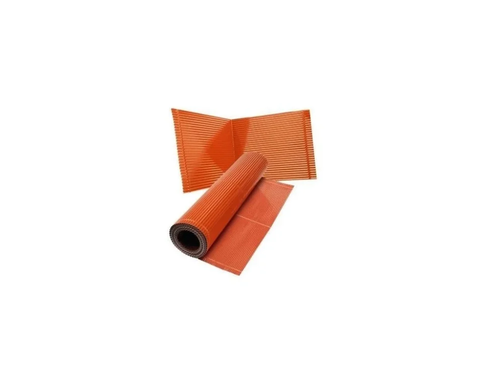 Úžlabí střechy UNI ROLL příčně lisované 500 x 6000 mm RAL 8004 cihlově červená Autentický