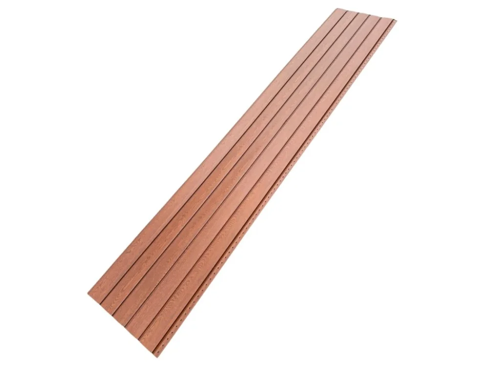 Střešní plechový podhled PLNÝ 506 / 3000 mm ZLATÝ DUB (dřevodekor) Nejlepší Volba