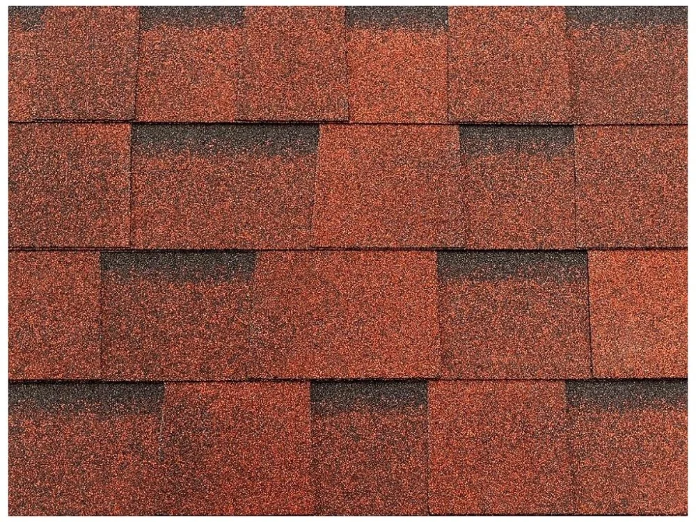Cenově Výhodný Asfaltový bitumenový šindel MASTER P obdélník červenohnědý mix 2,57 m2