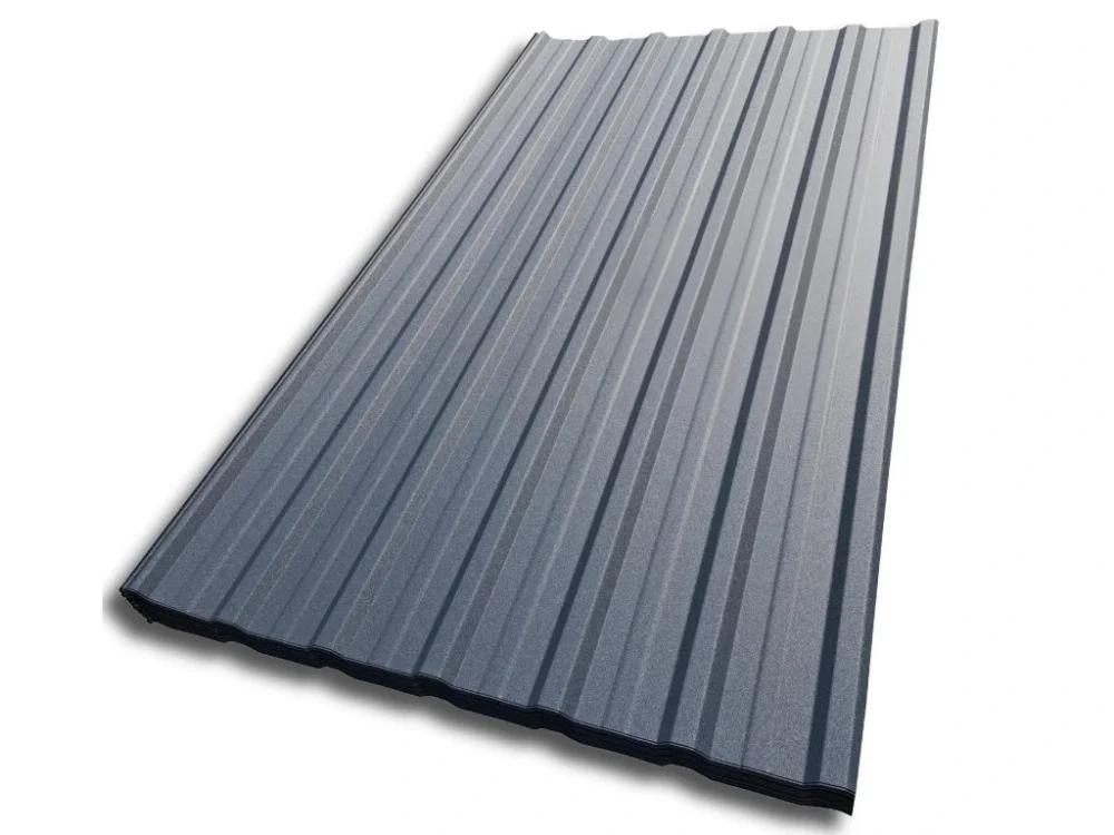 Oblíbený Plechová krytina trapézový plech Blachotrapez T18 Plus 1500 x 1173 x 0,5 mm - PLADUR matná RAL 7016 antracitová
