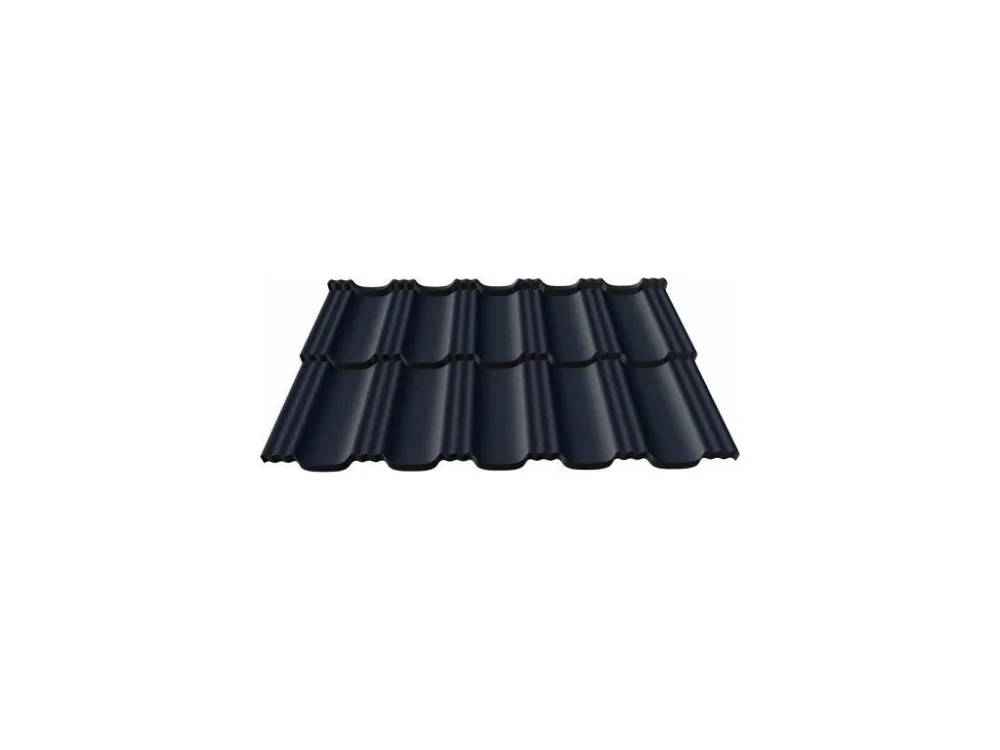Objednat Nyní Plechová krytina GERMANIA modul 720 x 1215x 0,5 mm - Pladur RAL 9005 černá