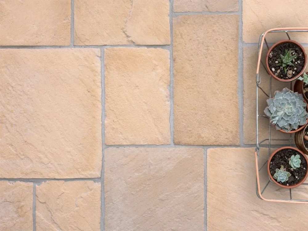 Top Prodej Sandstone A imitace pískovcové dlažby MIX FORMÁTŮ mat