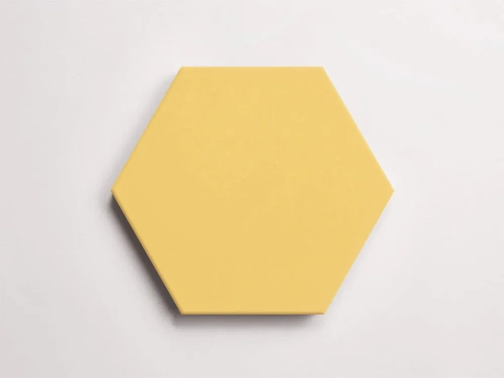 Cevica Boom Snapdragon – žlutá dlažba, hexagon 14x16, mat Přímo Od Výrobce