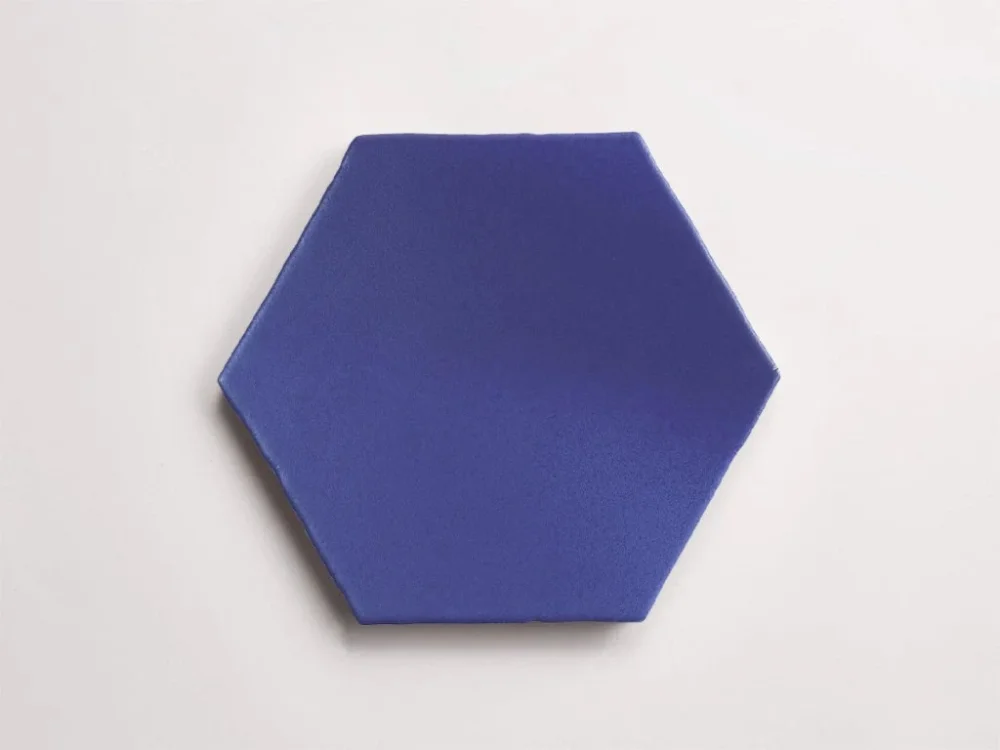 Cevica Marrakech Azul modrá dlažba hexagon 15x17 mat Sleva