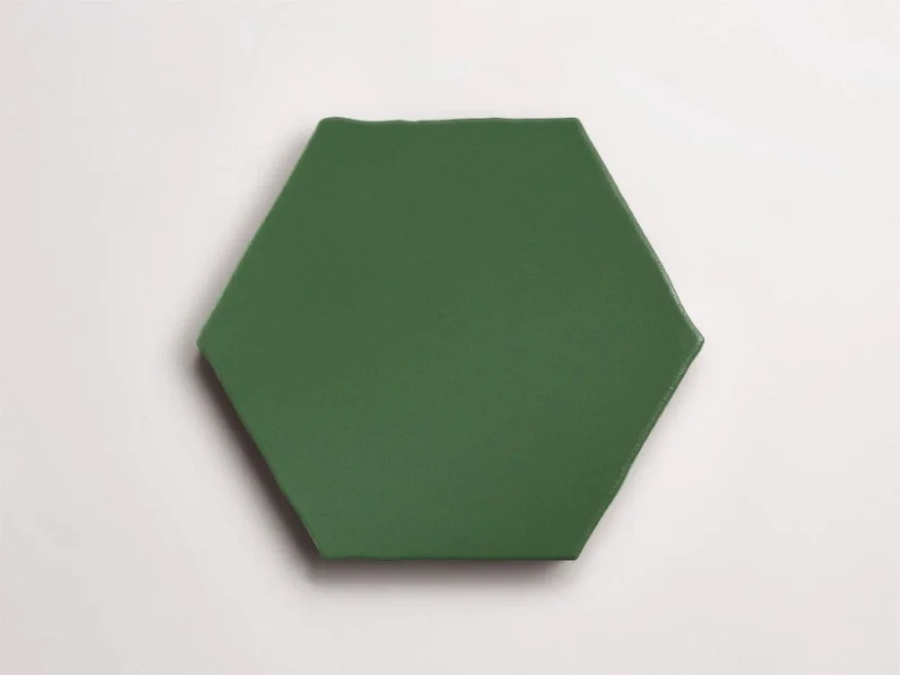 Akční Nabídka Cevica Marrakech Verde zelená dlažba hexagon 15x17 mat