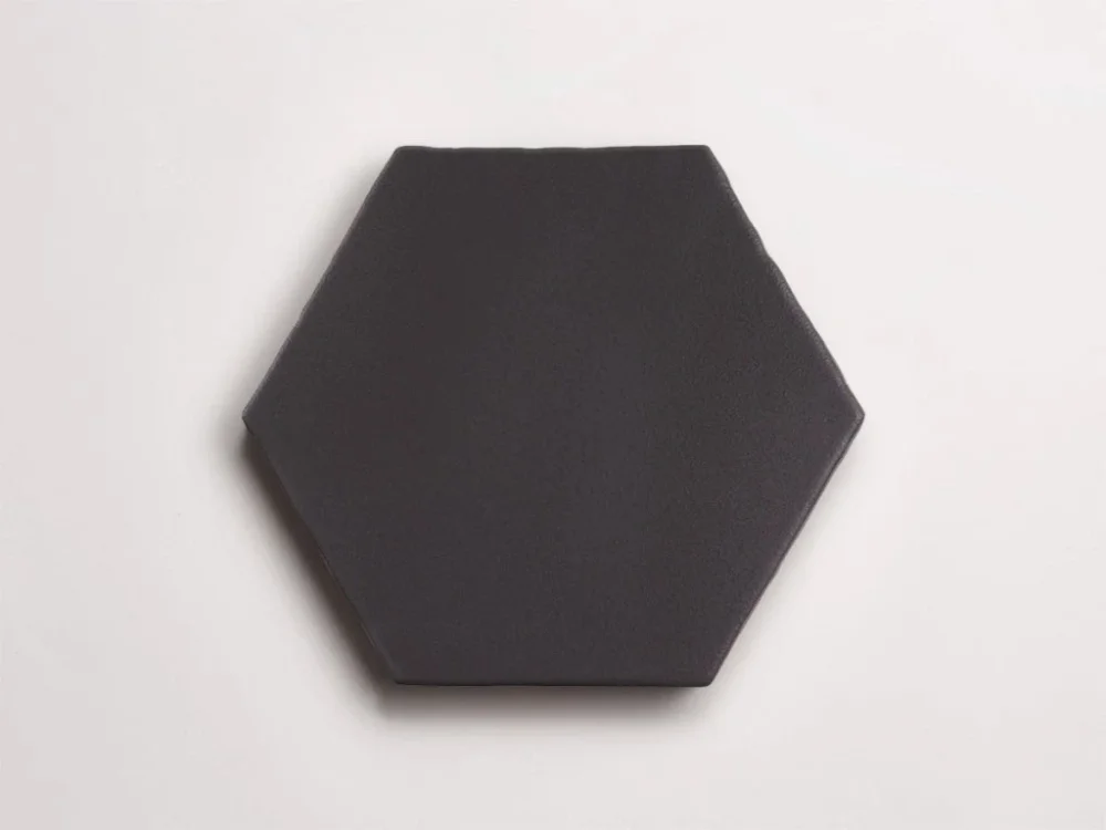 Top Prodej Cevica Marrakech Negro černá dlažba hexagon 15x17 mat