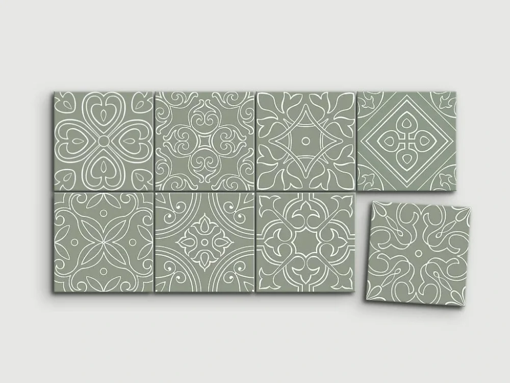 Elios Twist Mix Sky retro patchwork dlažba 20x20 mat Nejlepší Volba