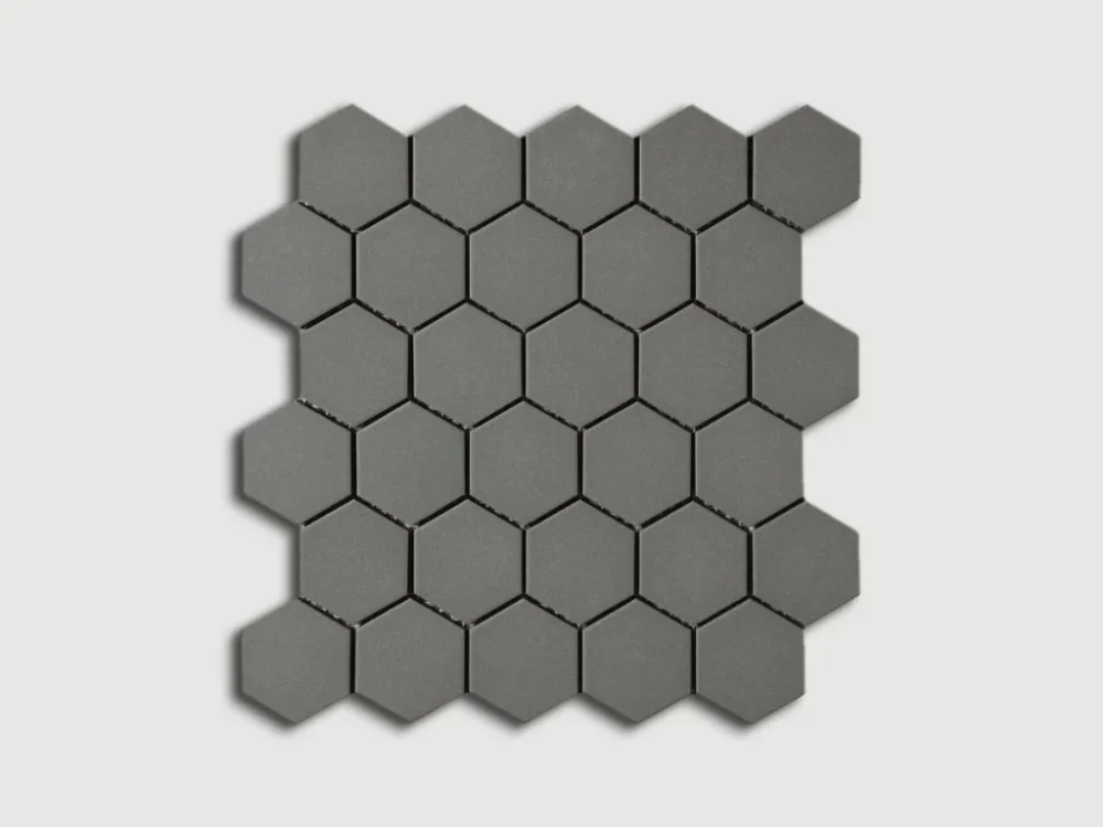 CESI Full Body Esagono Nickel – celoslinutá mozaika, hexagon – 5x5, mat Levný