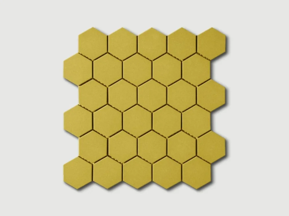 Nakupujte Hned CESI Full Body Esagono Ottone – celoslinutá mozaika, hexagon – 5x5, mat