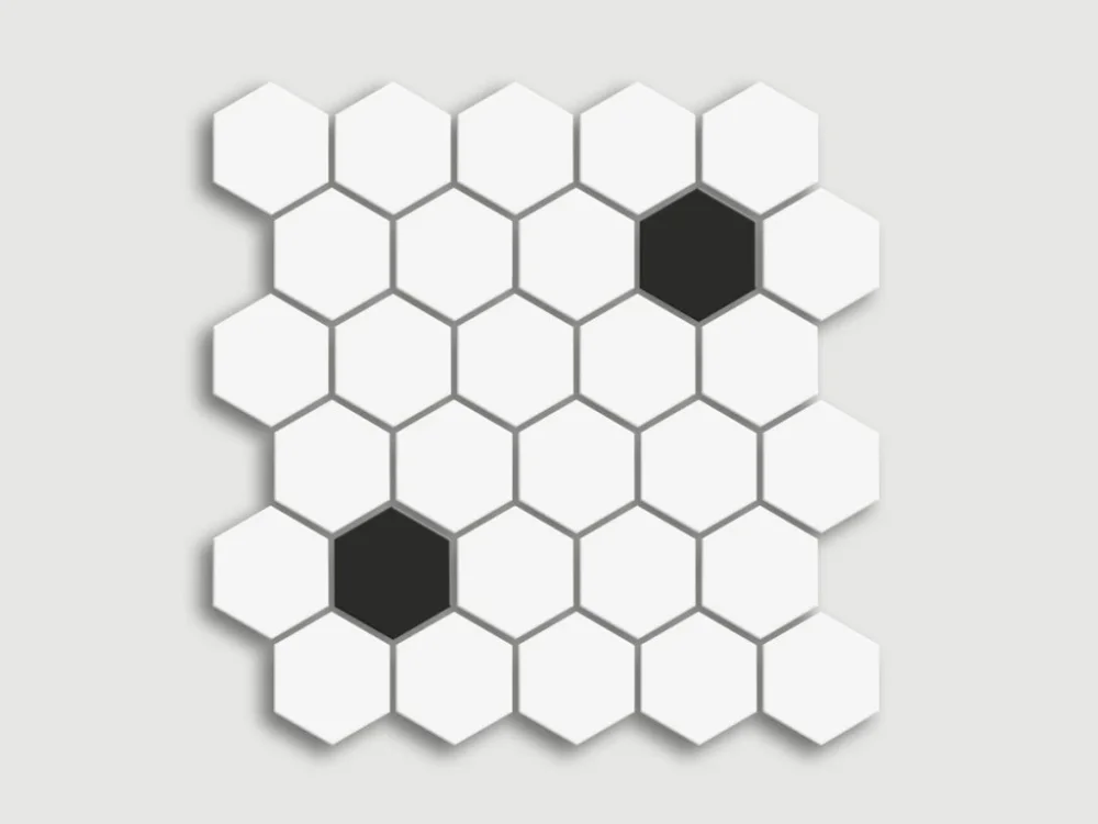 Ihned K Objednání CESI Full Body Esagono Pois – celoslinutá mozaika, hexagon – 5x5, mat – MIXUJTE