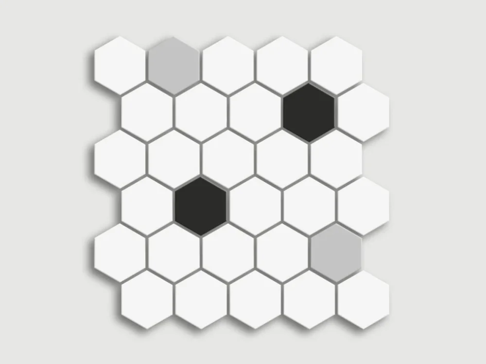 CESI Full Body Esagono Chicco – celoslinutá mozaika, hexagon – 5x5, mat – MIXUJTE Poslední Šance