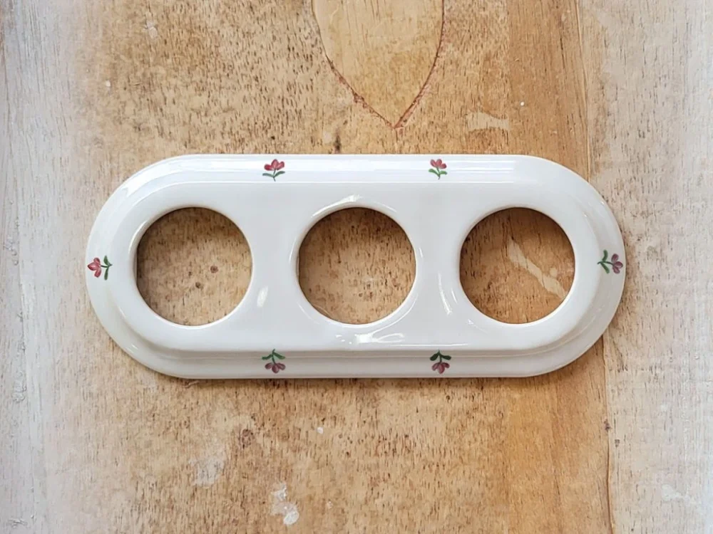 Akce Da Vinci Tulipán – porcelánový trojrámeček – ručně malovaný, 10x24,2