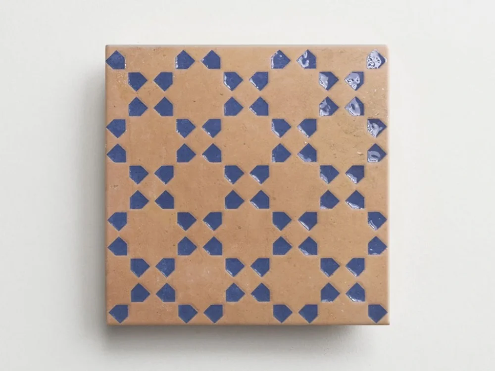 Wow Bejmat Decor Tan Azur – imitace zellige, vzorovaný obklad 15x15, mat Značkový
