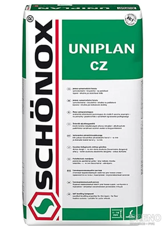Stěrka samonivelační SCHONOX UNIPLAN Zlevněný