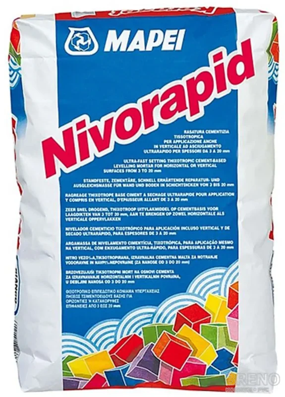 Stěrka rychletvrdnoucí MAPEI NIVORAPID Cenově Výhodný