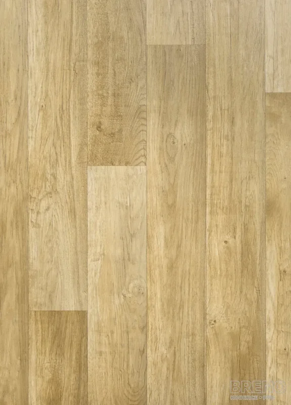 PVC TRENTO Chalet Oak 066L – světle hnědé dřevo Omezená Nabídka