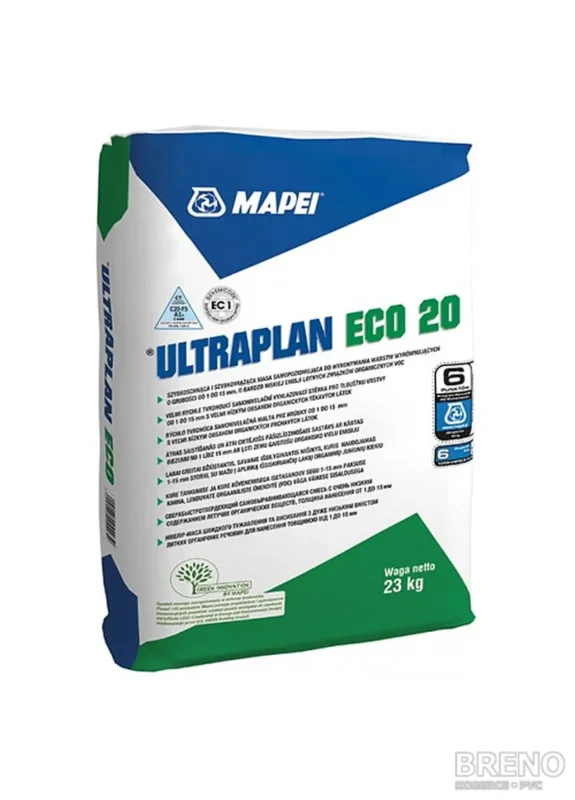 Originální Stěrka samonivelační MAPEI ULTRAPLAN ECO 20