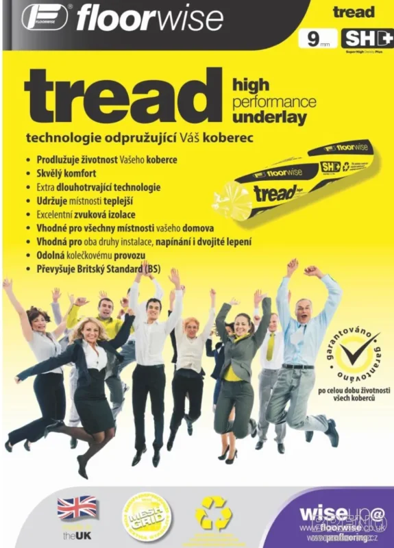 Nejprodávanější Floorwise Tread 9mm
