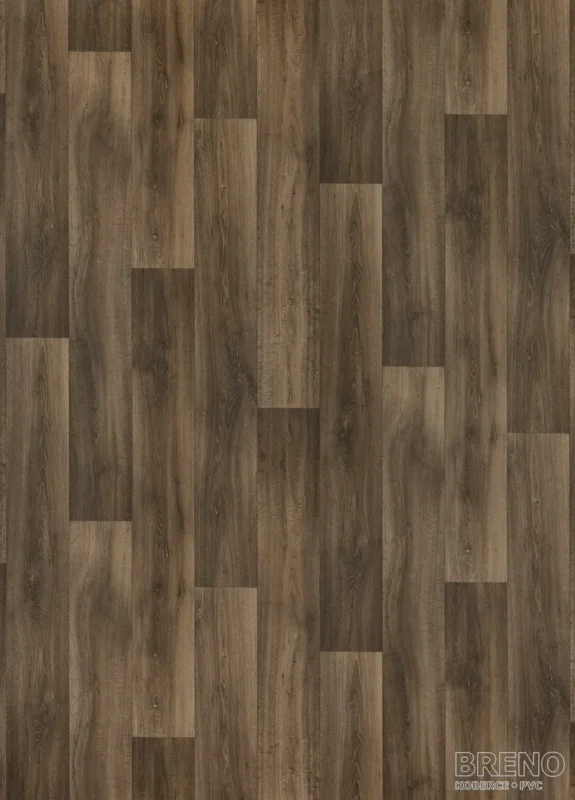 Hit Sezóny PVC PURETEX Lime Oak 661D – tmavé dřevo