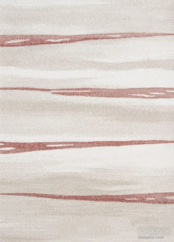 Sezónní Sleva Kusový koberec VEGAS HOME / PASTEL ART 55/ERE – abstraktní pruhy