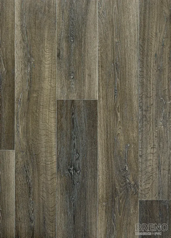 Sezónní Sleva PVC TRENTO Lime Oak 906D – tmavé dřevo