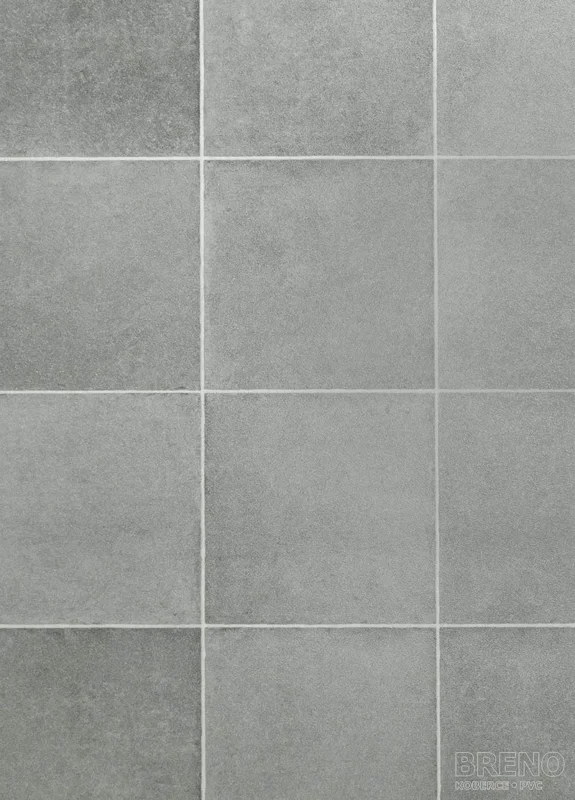 Přímo Od Výrobce PVC SMARTEX London 970M – šedé dlaždice