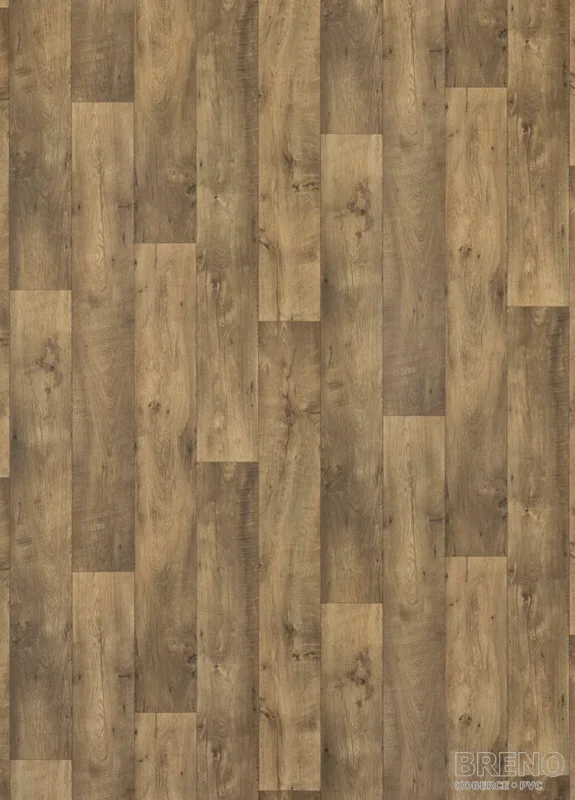 PVC TOPTEX Valley Oak 639M – hnědé dřevo Ověřený