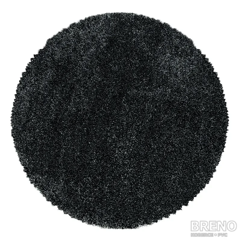 Koupit Online Kusový koberec FLUFFY kruh 3500 Anthrazit
