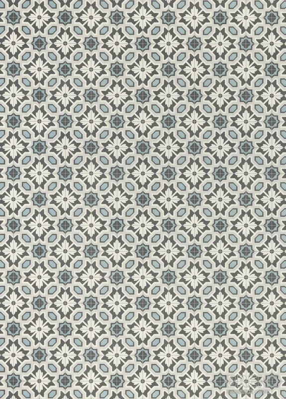 Vysoce Kvalitní PVC SUPERTEX Eleanor 596 – ornamentální dlažba