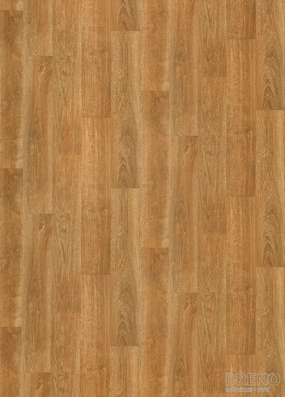 Autentický PVC ORION Post Oak 041 – světle hnědé dřevo