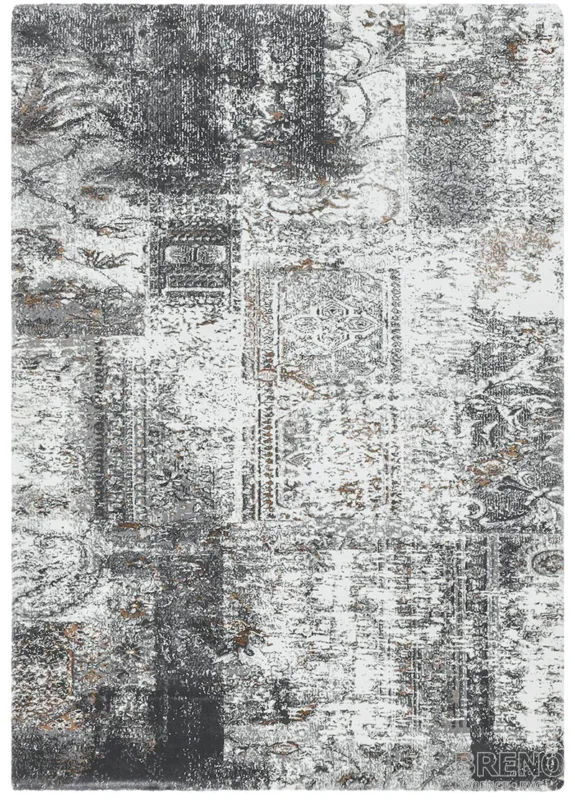 Finální Výprodej Kusový koberec LUSH SEWING grey