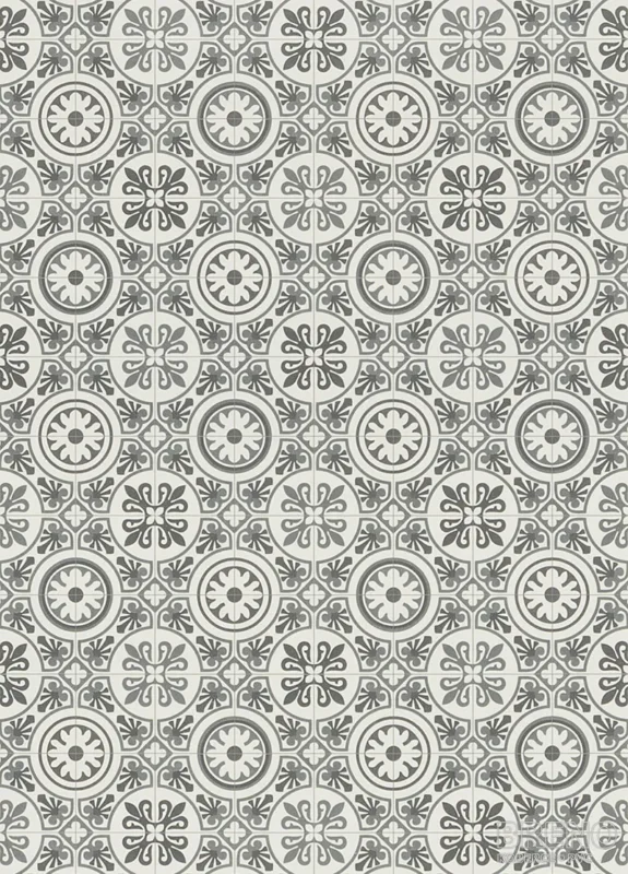 Levný PVC SLIMTEX Lagos 909D - ornamentální dlaždice