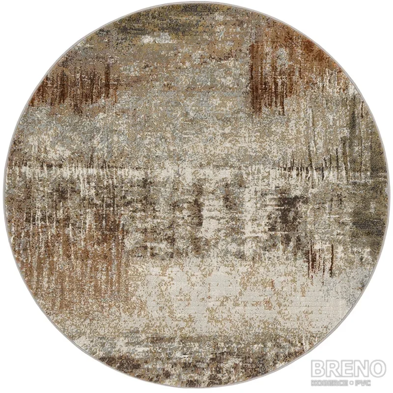 Ověřený Kusový koberec ARGENTUM kruh 63393/9248