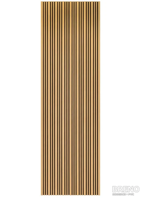 Akustický panel 40 x 270 cm - Natural Poplar - 2 ks Finální Výprodej