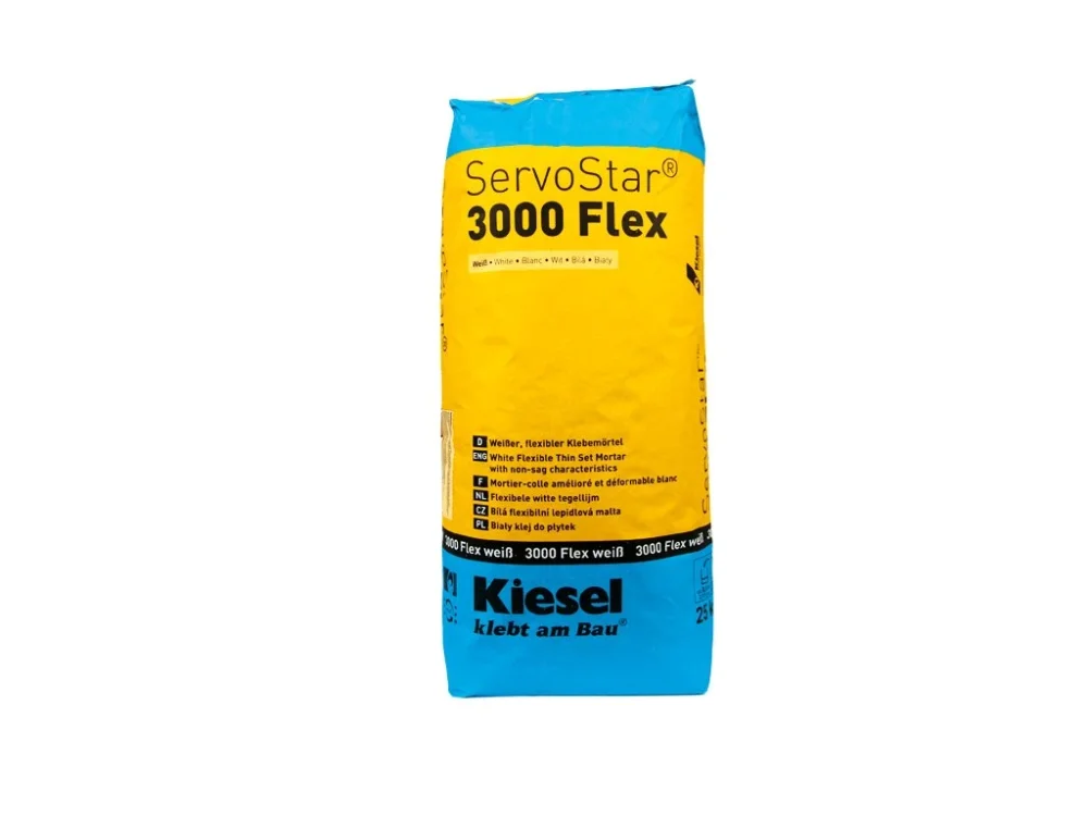 Speciální Cena Kiesel Servostar 3000 flex Bílé lepidlo 25 kg