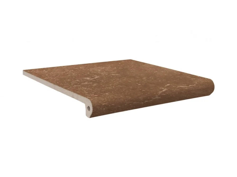 Stone Brown 33x33x1,2 PEI 4,TV 5,R11schodovka průběžná s nosem tažená mraz. Omezená Nabídka