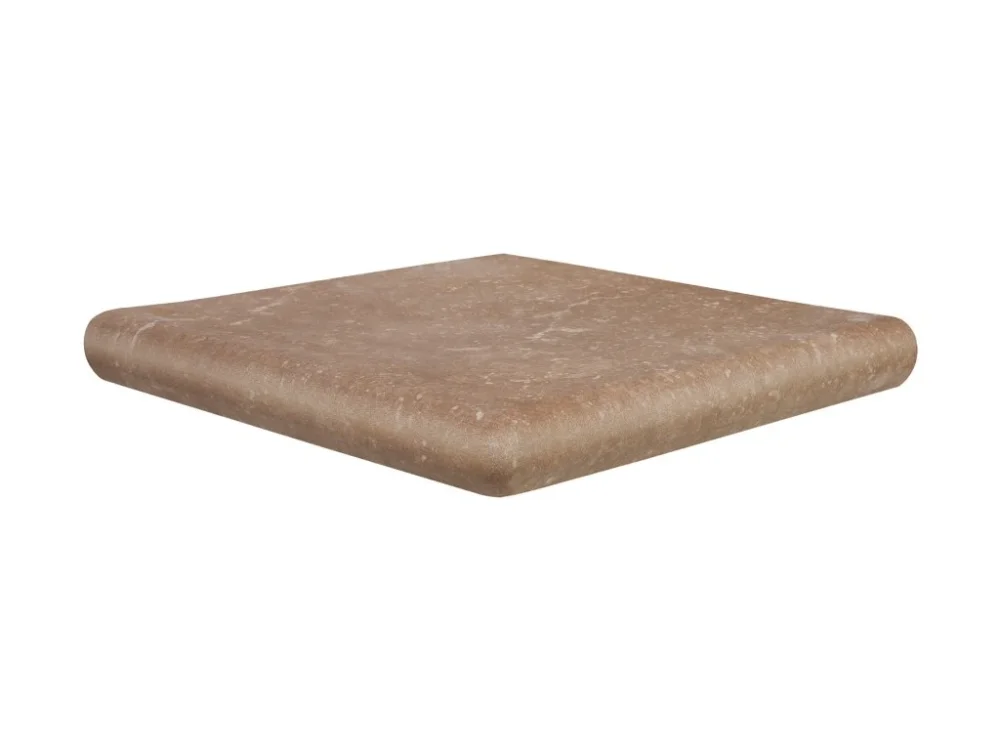 Výhodná Nabídka Stone Brown 33x33x1,2 TV 5, C 3, R 11 schodovka rohová s nosem tažená mraz.
