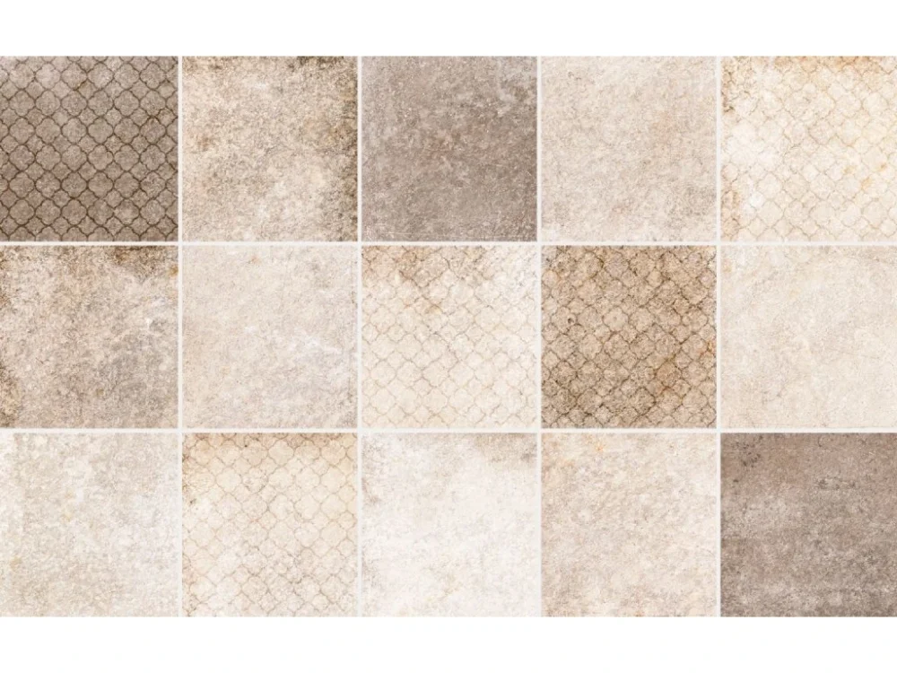 Značkový Merano Decorado Beige 25x40x0,8 dekor