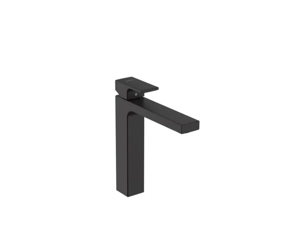 Sleva Hansgrohe Vysoká umyvadlová baterie Hansgrohe Vernis Shape bez výpusti černý mat 71591670