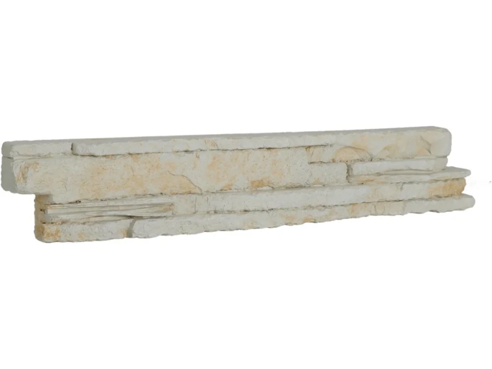 Vrácení Zdarma Vaspo Obklad Vaspo kámen považan bílá 6,7x37,5 cm reliéfní V53203