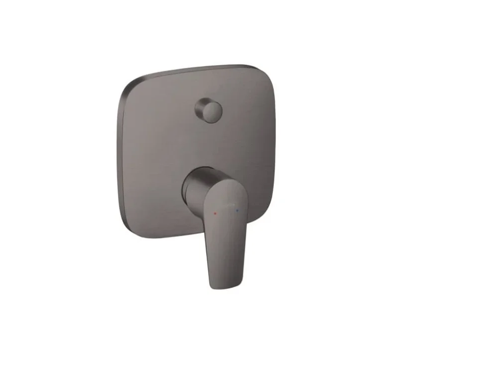 Hansgrohe Sprchová a vanová baterie Hansgrohe Talis E bez podomítkového tělesa kartáčovaný černý chrom 71745340 Hit Sezóny