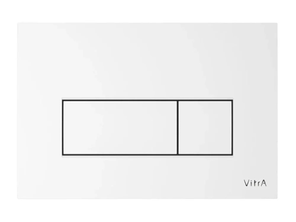 VitrA Ovládací tlačítko VitrA Root Square plast bílá lesk 740-2300 Vysoce Kvalitní