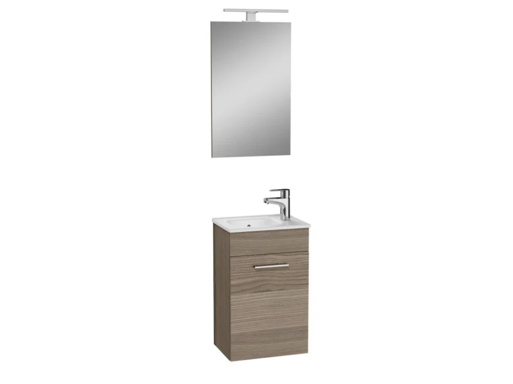 Dokud Zásoby Vydrží VitrA Koupelnová sestava s umyvadlem zrcadlem a osvětlením VitrA Mia 39x61x28 cm cordoba MIASET40C