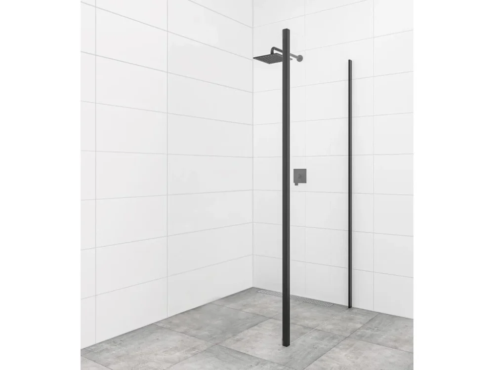 Nakupujte Hned SAT Boční zástěna ke sprchovým dveřím 100 cm SAT TEX BB SATSTENATEXD100C