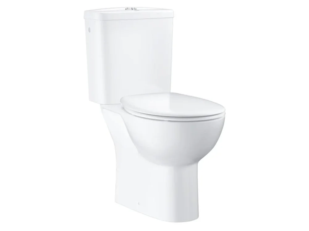 Vysoce Kvalitní Grohe Wc kombi komplet GROHE Bau Ceramic alpská bílá zadní odpad 39347000