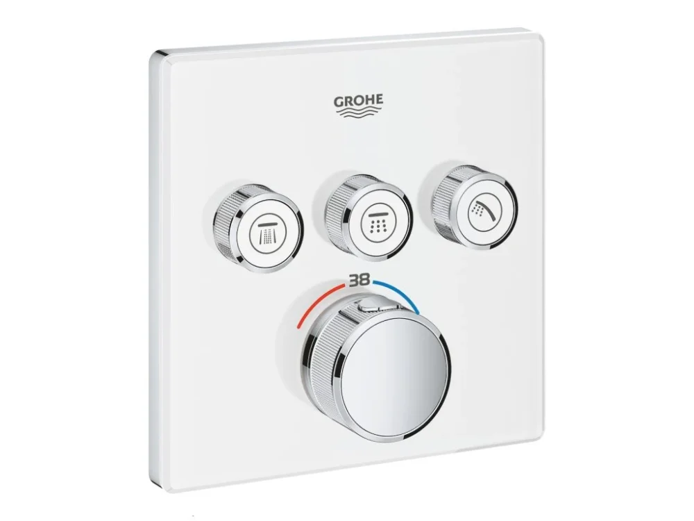 Grohe Termostat GROHE Smart Control s termostatickou baterií Moon White, Yang White 29157LS0 Horká Nabídka