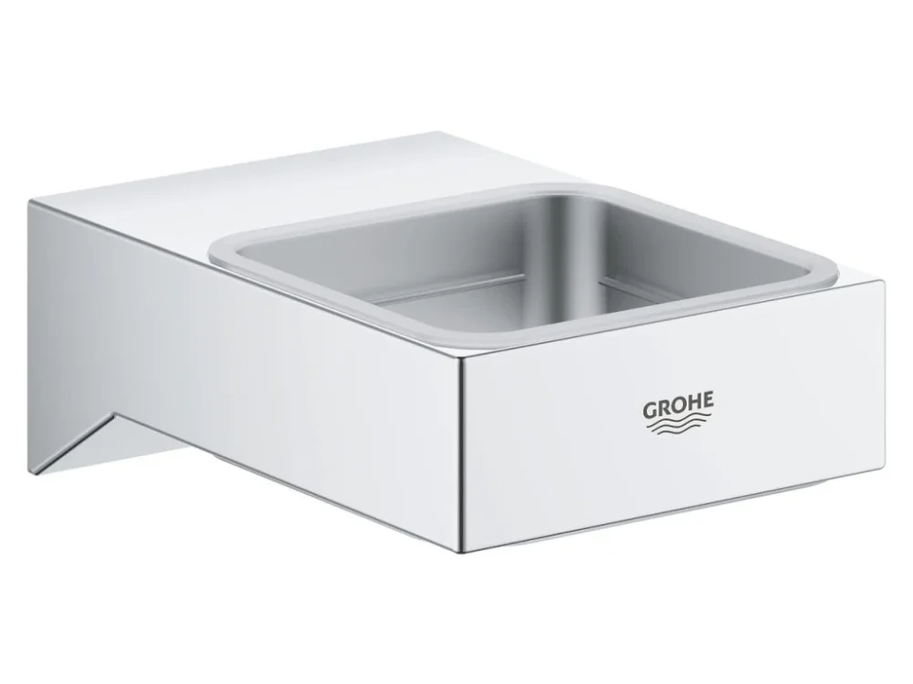 Grohe Držák mýdlenky GROHE bez skleničky chrom G40865000 Oblíbený
