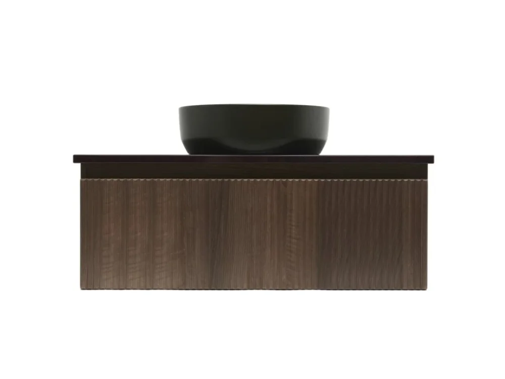 SAT Koupelnová skříňka s krycí deskou SAT Evolution 98x30x44,8 cm ořech mat SATEVO100NAD Koupit Online