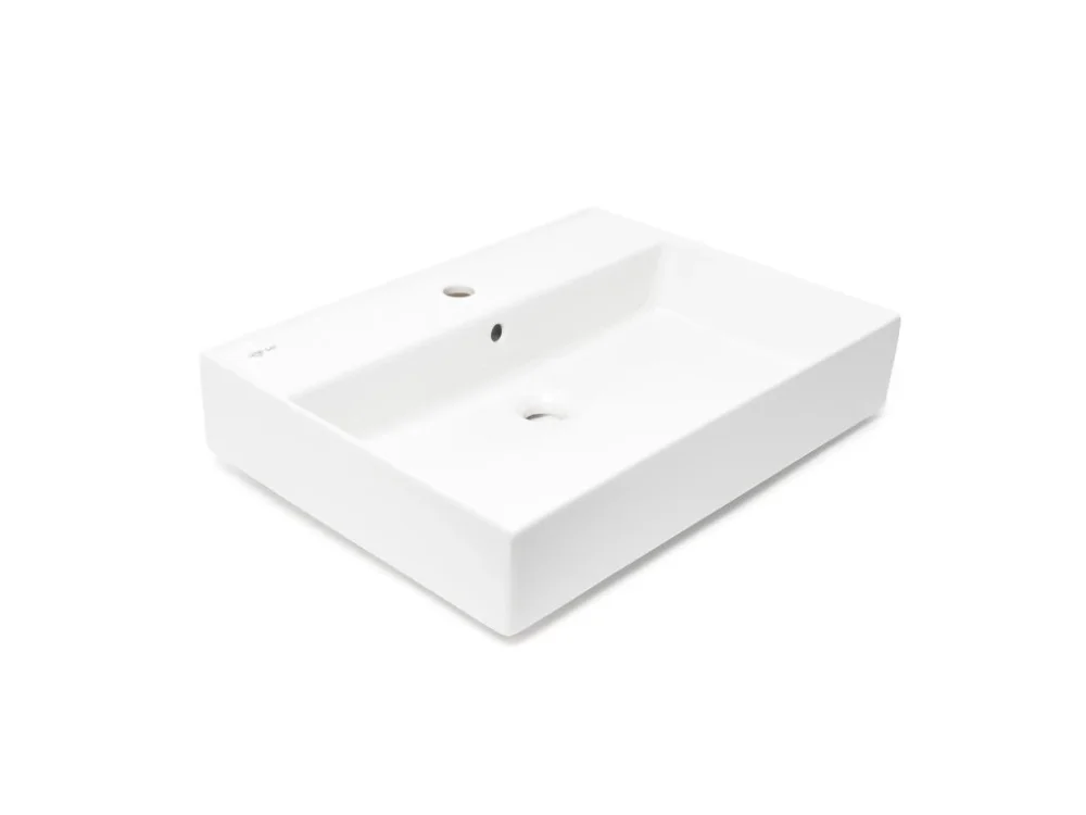 Vrácení Zdarma SAT Umyvadlo SAT Infinitio 60,5x46,5 cm otvor pro baterii uprostřed SATINF6046